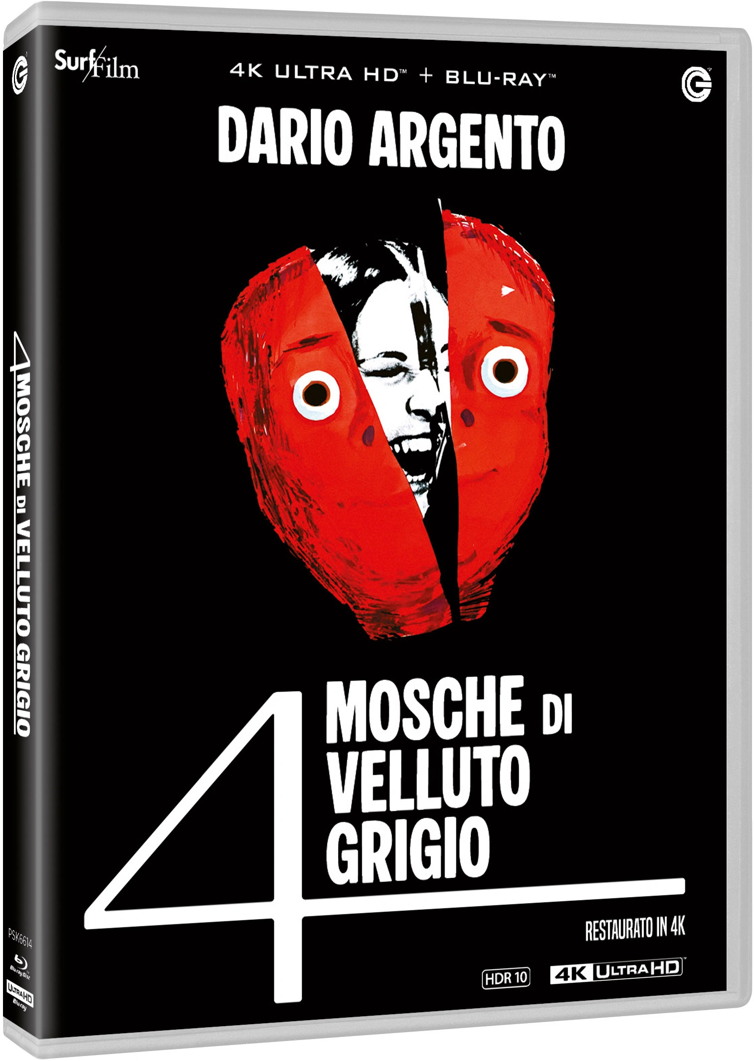 4 mosche di velluto grigio (4K Ultra HD + Blu-Ray Disc)