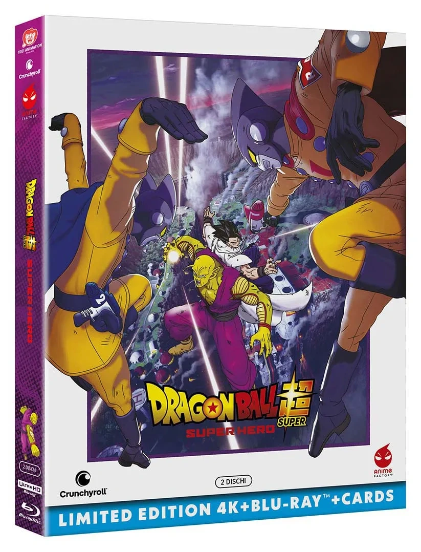 Dragon Ball Super: Super Hero - Limited Edition (4K Ultra HD + Blu-Ray Disc + Card)