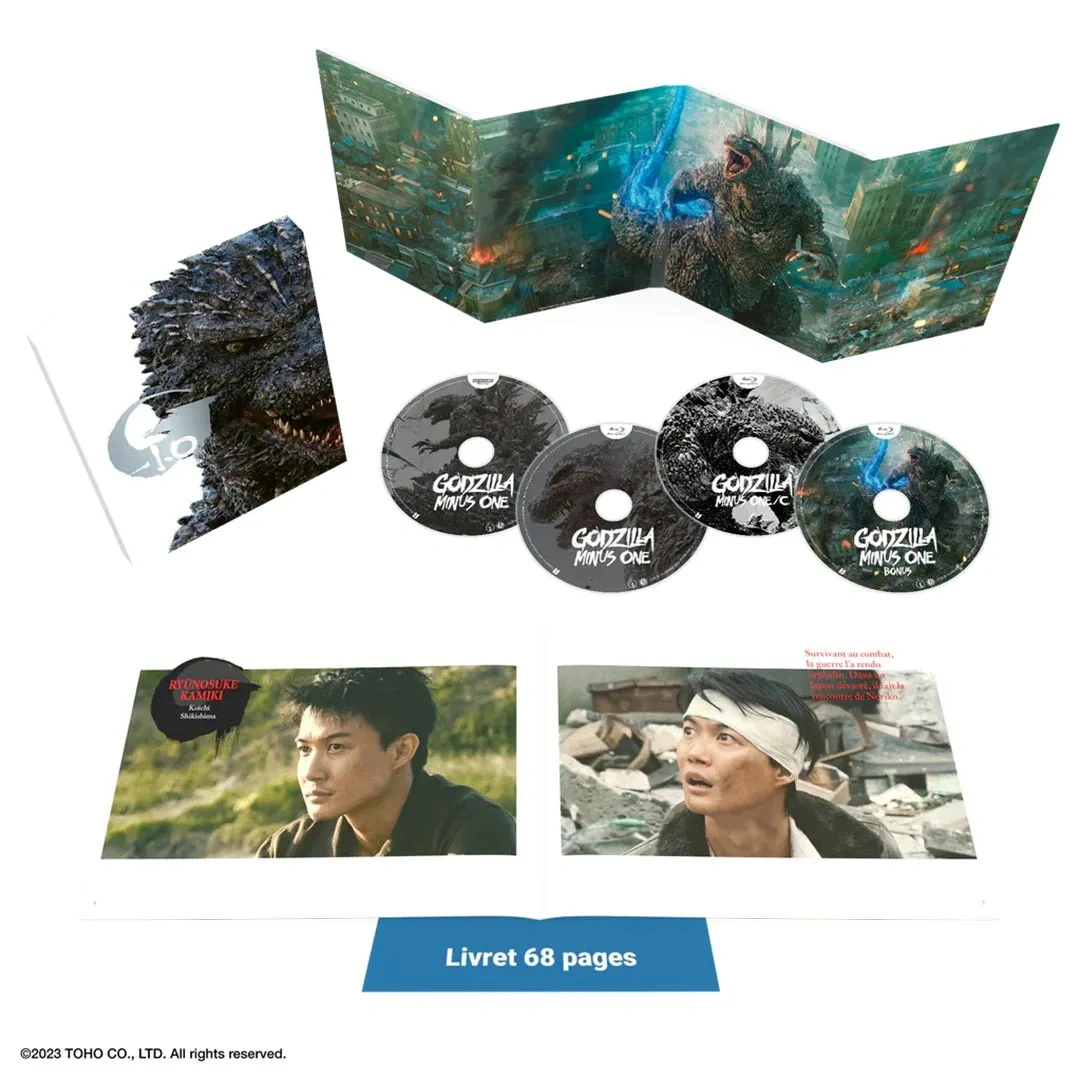 Godzilla minus one - Deluxe Edition (4K Ultra HD + 3 Blu-Ray Disc)