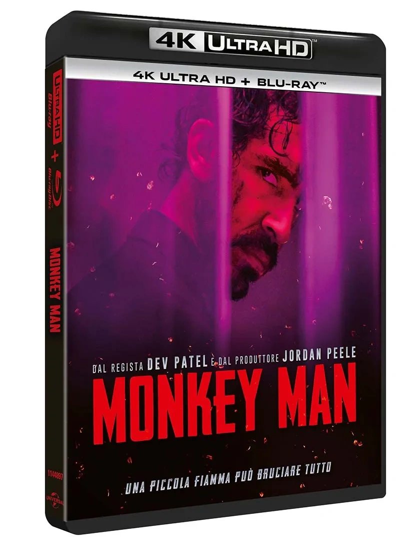 Monkey Man (4K Ultra HD + Blu-Ray Disc)
