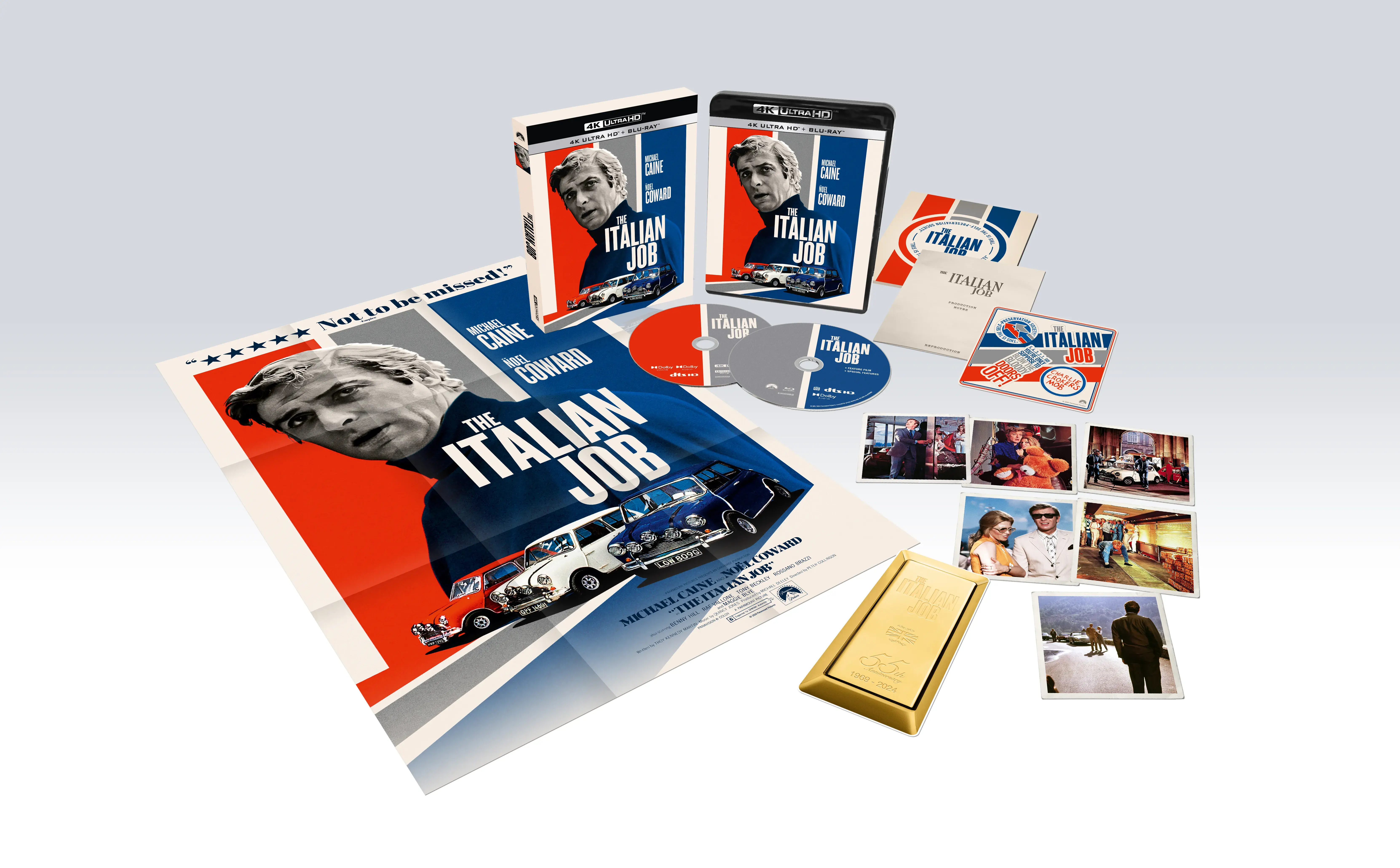 Un colpo all'italiana - Collector's Edition 55° Anniversario (4K Ultra HD + Blu-Ray Disc Gadget)