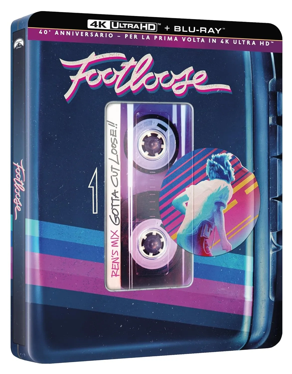 Footloose - Edizione 40° Anniversario (4K Ultra HD + Blu-Ray Disc - SteelBook)