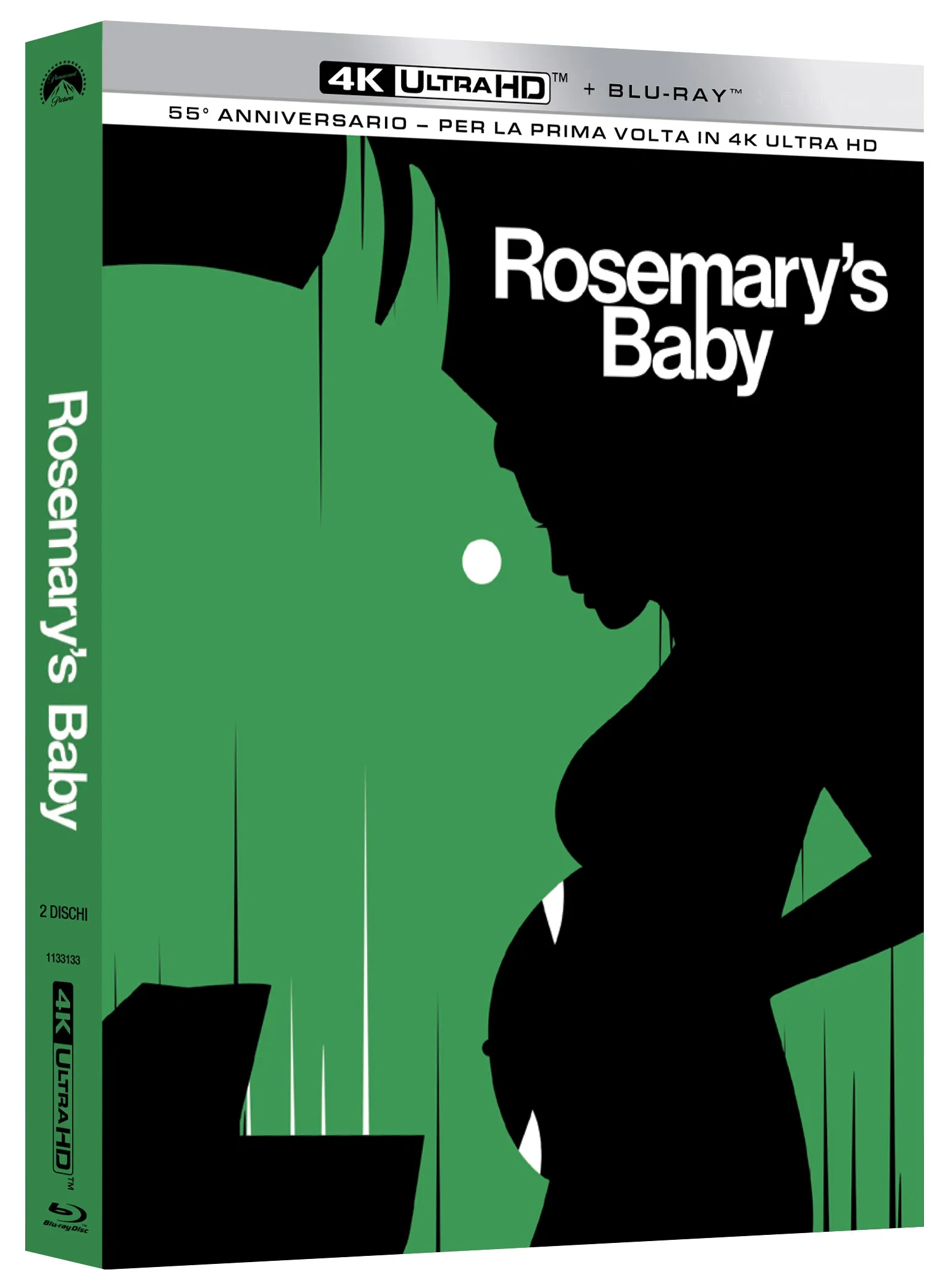 Rosemary's Baby - Nastro rosso a New York - Edizione 55° Anniversario (4K Ultra HD + Blu-Ray Disc)