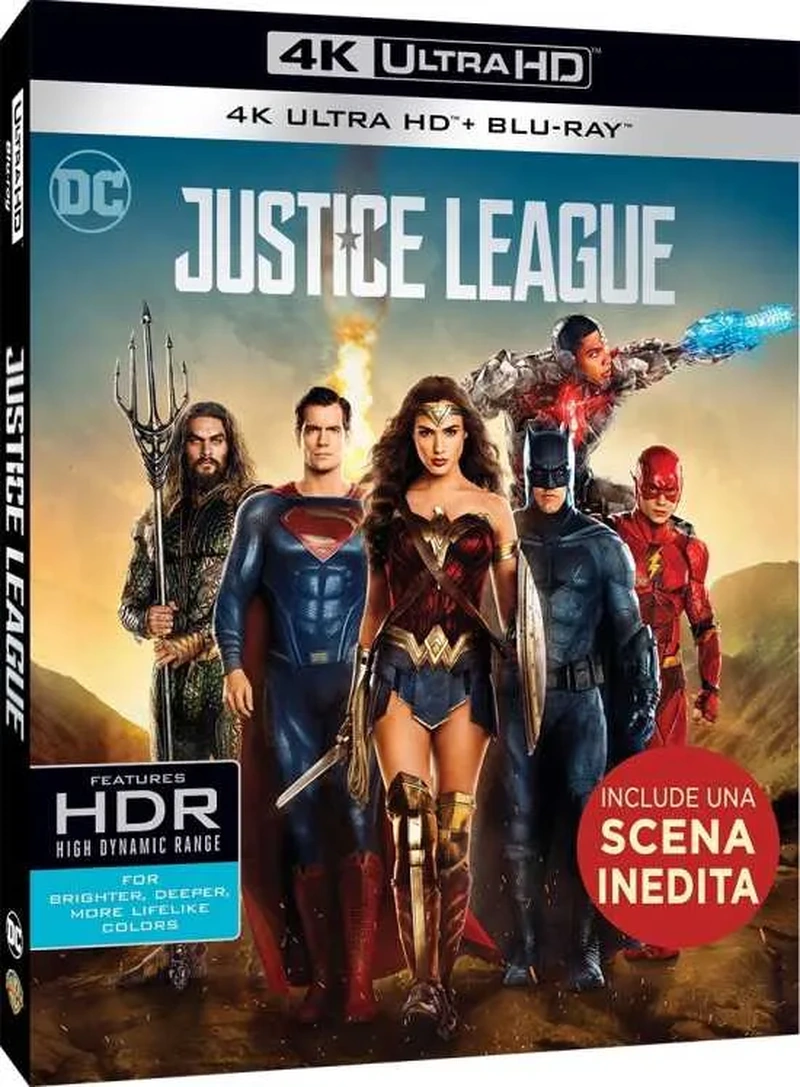 Justice League (4K Ultra HD + Blu-Ray Disc)