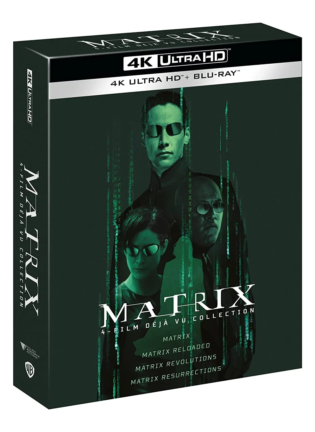 Matrix - 4 Film Déjà Vu Collection (4 4K Ultra HD + 4 Blu-Ray Disc)
