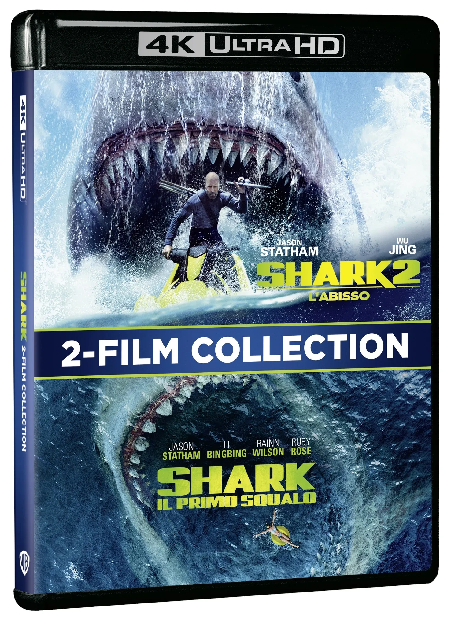 Shark 1+2 (2 4K Ultra HD + 2 Blu-Ray Disc)