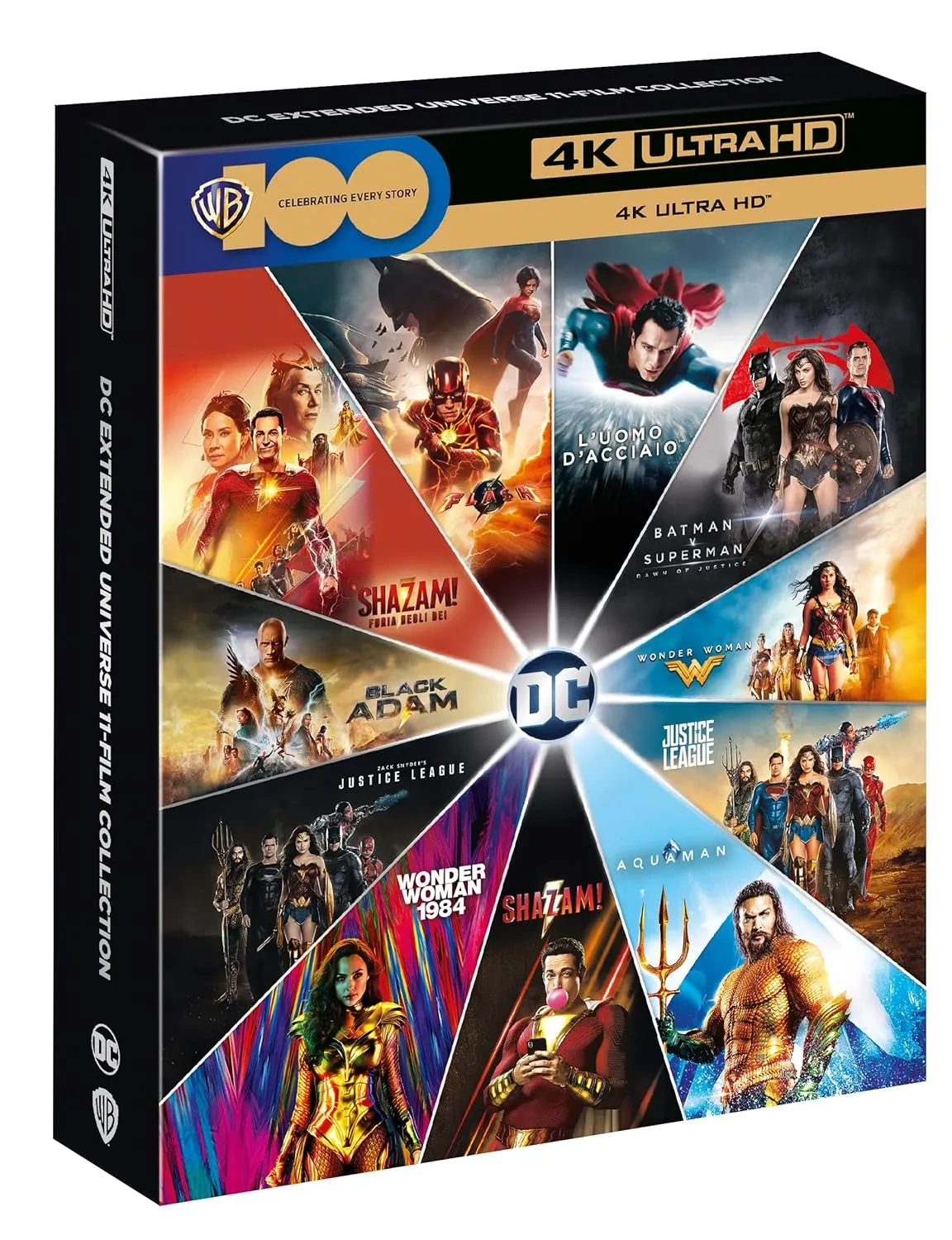 DC Extended Universe - 11 Film Collection (12 4K Ultra HD)