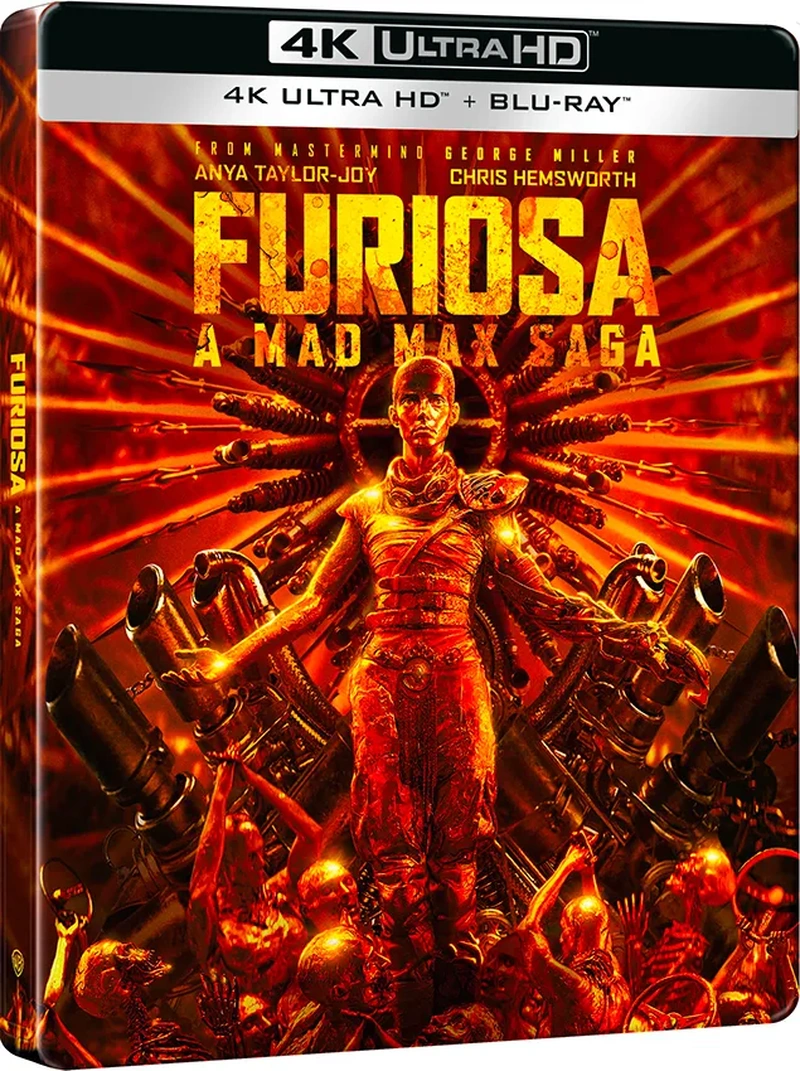 Furiosa: A Mad Max Saga - Steelbook 3 (4K Ultra HD + Blu-Ray Disc - SteelBook)