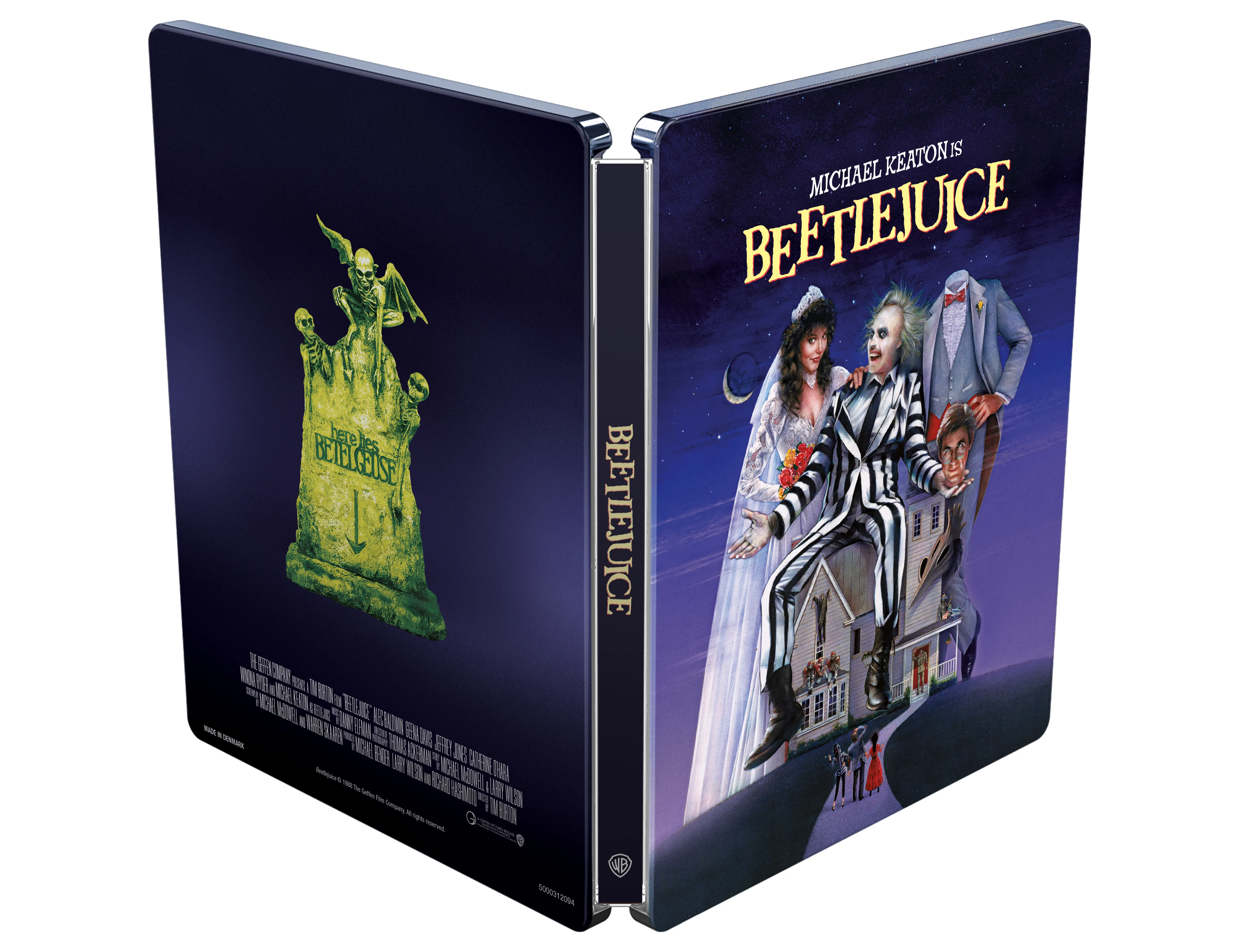 Beetlejuice - Spiritello Porcello (4K Ultra HD + Blu-Ray Disc - SteelBook)