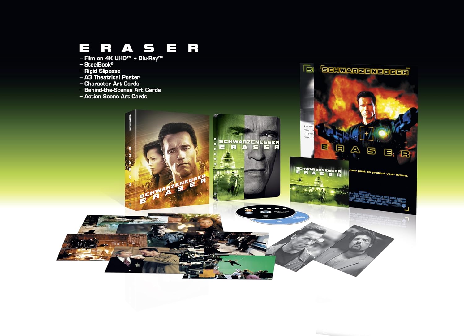 Eraser - L'Eliminatore UCE (4K Ultra HD + Blu-Ray Disc - SteelBook)