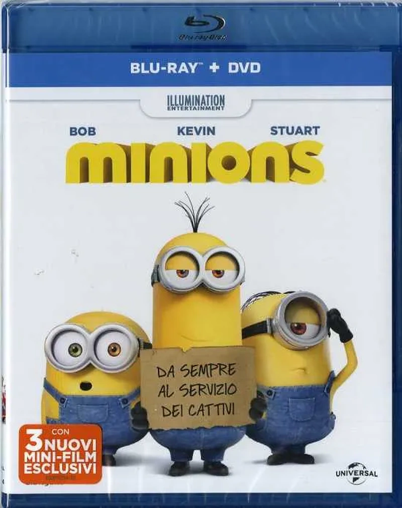 Minions (Blu-Ray Disc + DVD)