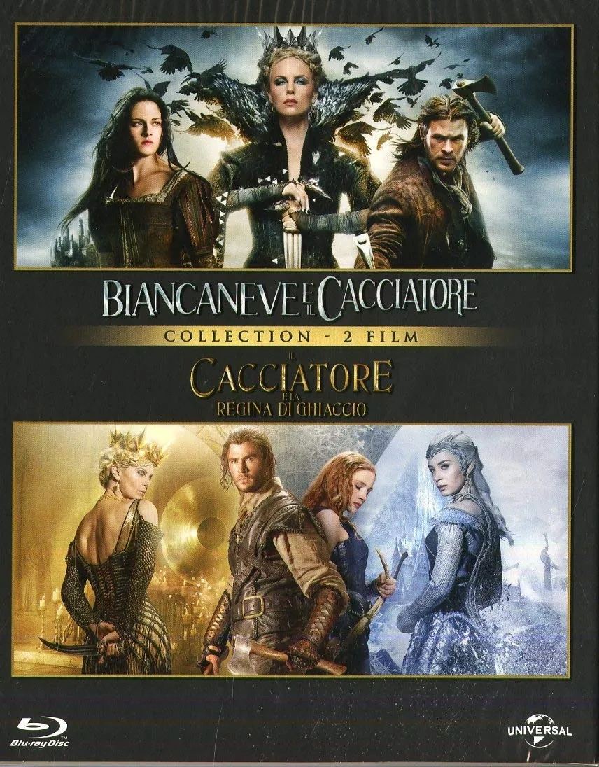 Biancaneve e il cacciatore + Il cacciatore e la regina di ghiaccio (2 Blu-Ray Disc)