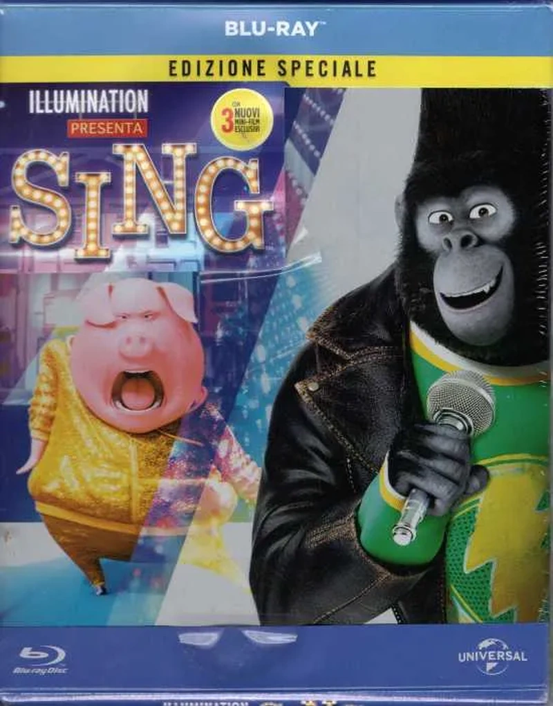 Sing (Blu-Ray Disc - SteelBook)