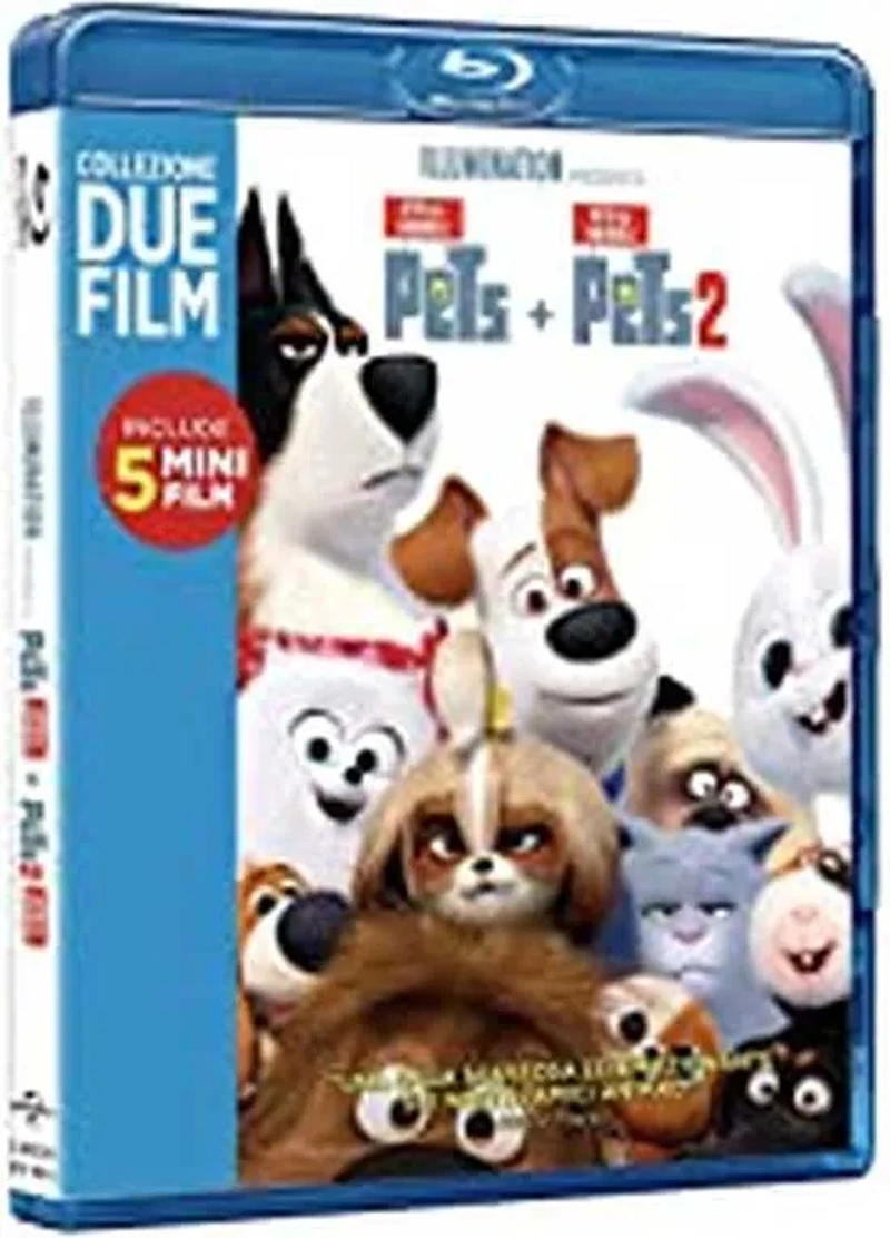Pets + Pets 2 - Collezione Due Film (2 Blu-Ray Disc)