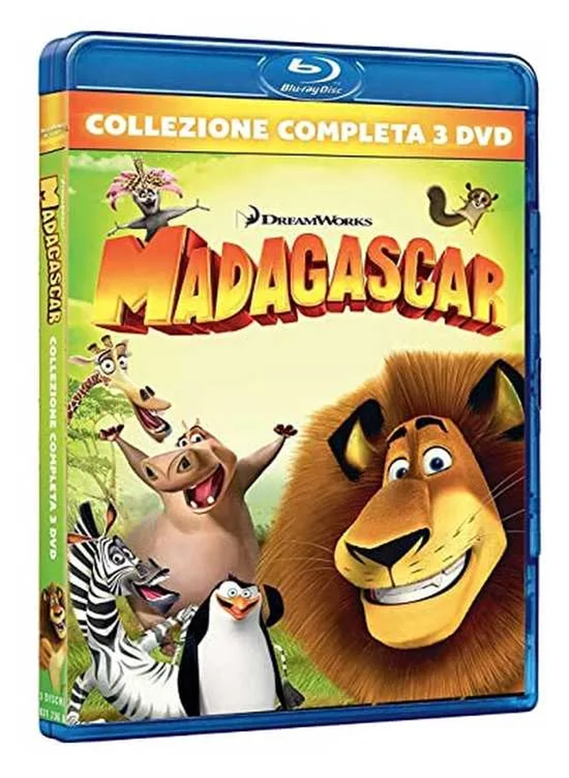 Madagascar - Collezione Completa (3 Blu-Ray Disc)