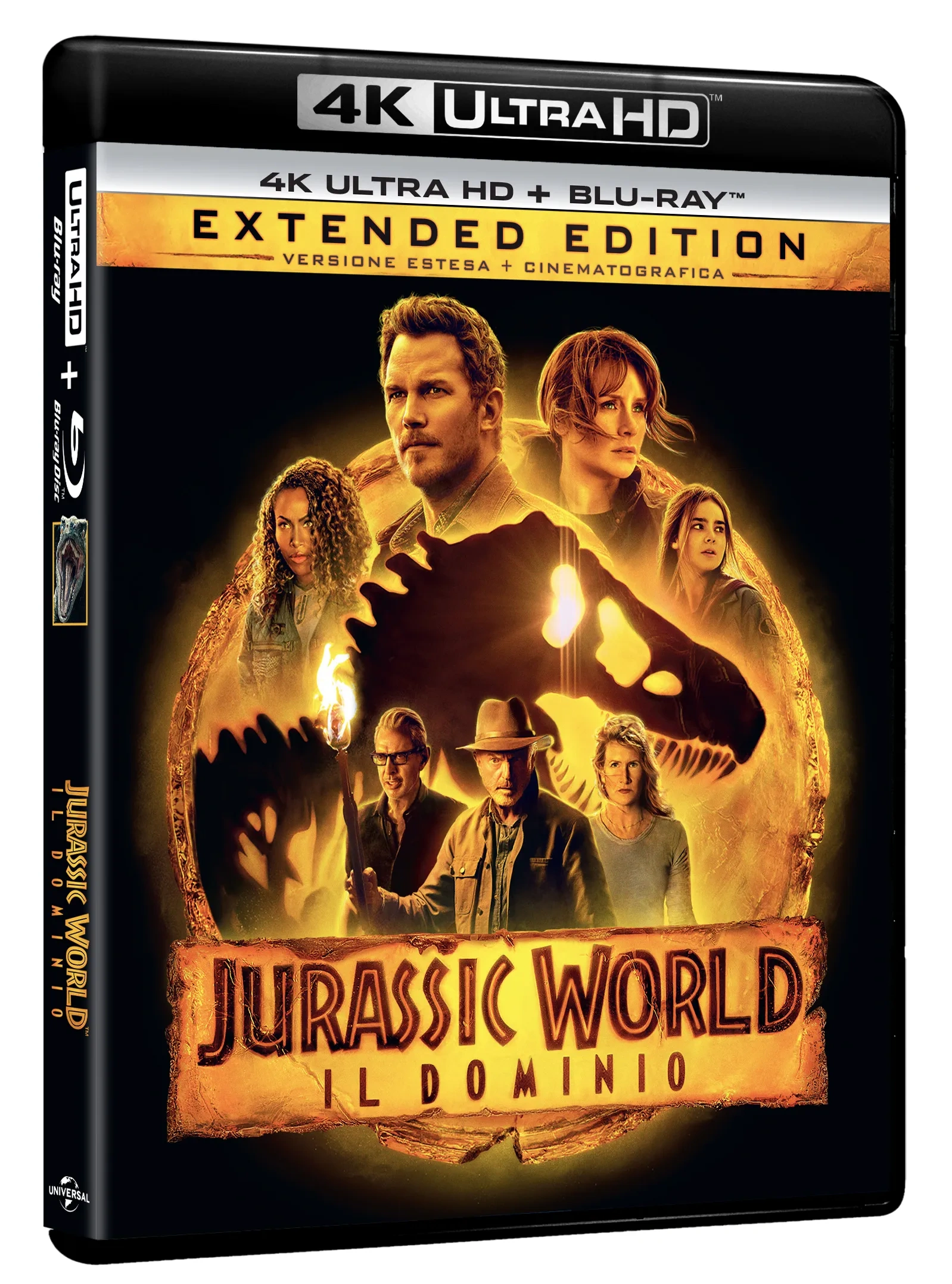 Jurassic World - Il dominio - Extended Edition (4K Ultra HD + Blu-Ray Disc)
