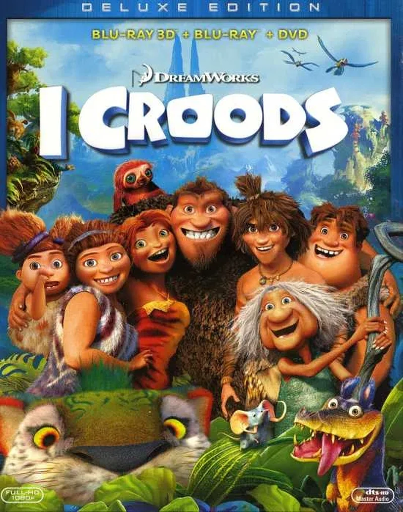 I Croods 3D - Deluxe Edition (Blu-Ray 3D + Blu-Ray Disc + DVD)