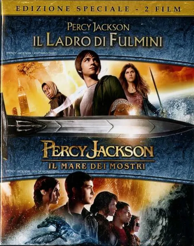 Percy Jackson e gli Dei dell'Olimpo - Il Mare dei Mostri + Il Ladro di Fulmini (2 Blu-Ray Disc)