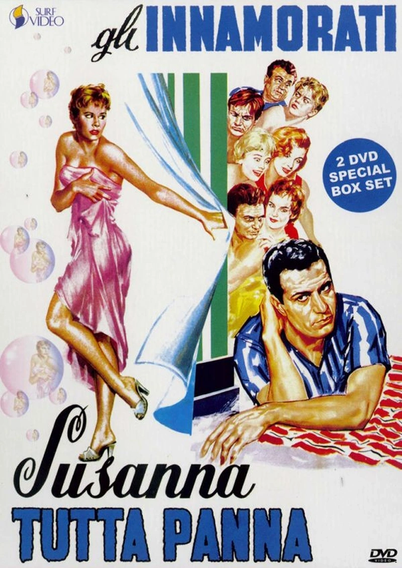 Cofanetto Manfredi (Susanna tutta panna + Gli Innamorati)