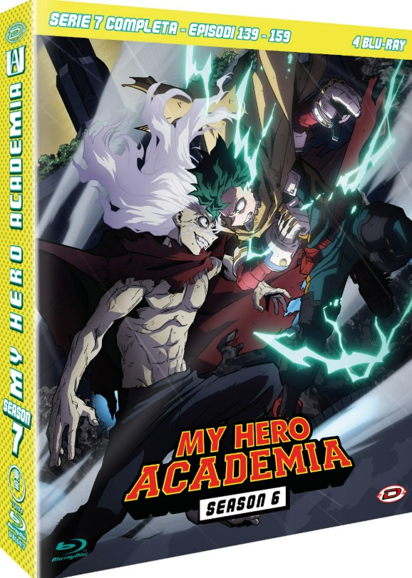 My Hero Academia - Stagione 07 - La Serie Completa (Eps 139-159) (4 Blu-Ray Disc)