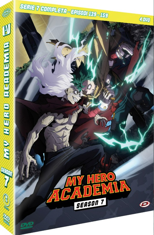 My Hero Academia - Stagione 07 - La Serie Completa (Eps 139-159) (4 DVD)