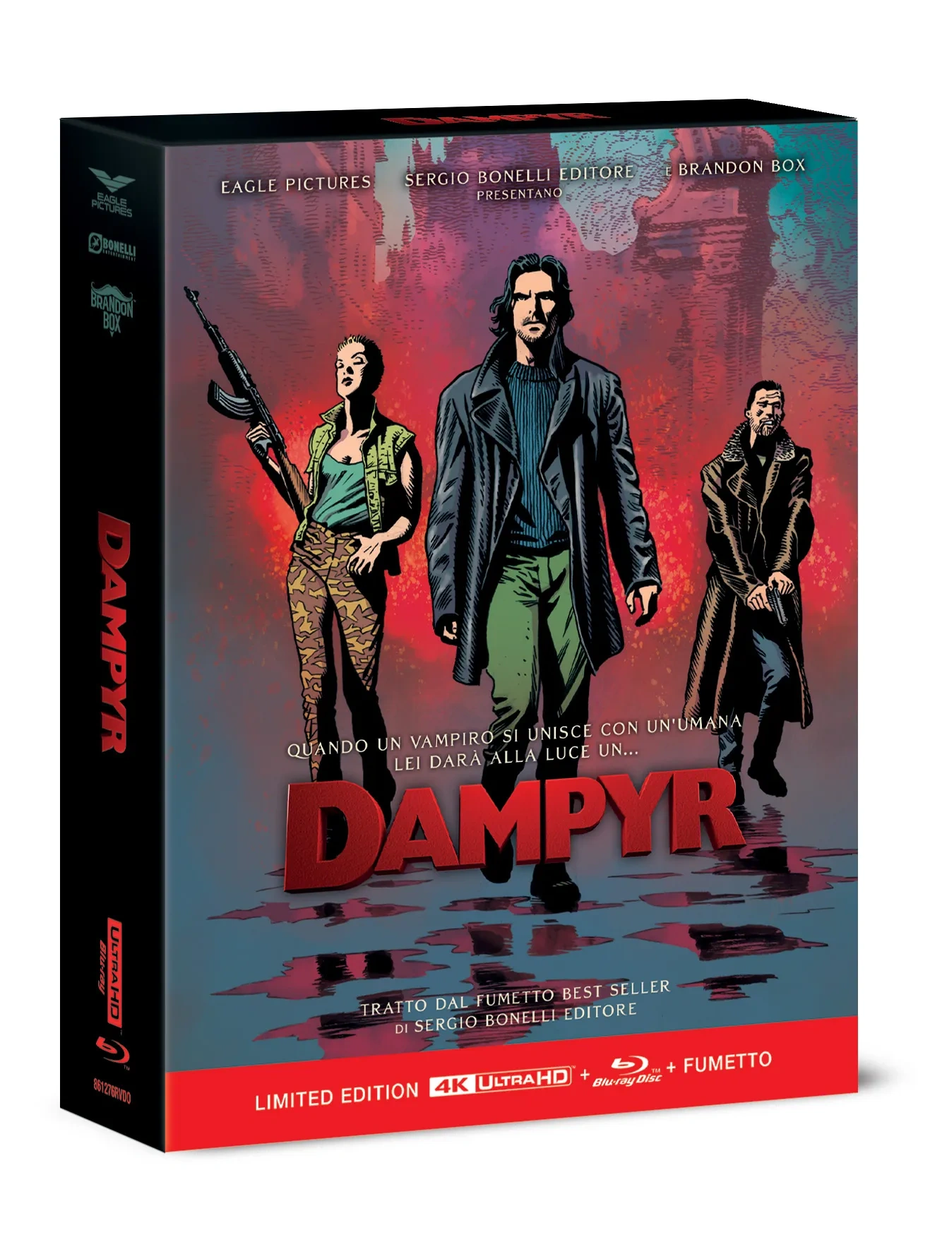 Dampyr (4K Ultra HD + Blu-Ray Disc + Fumetto + Card)