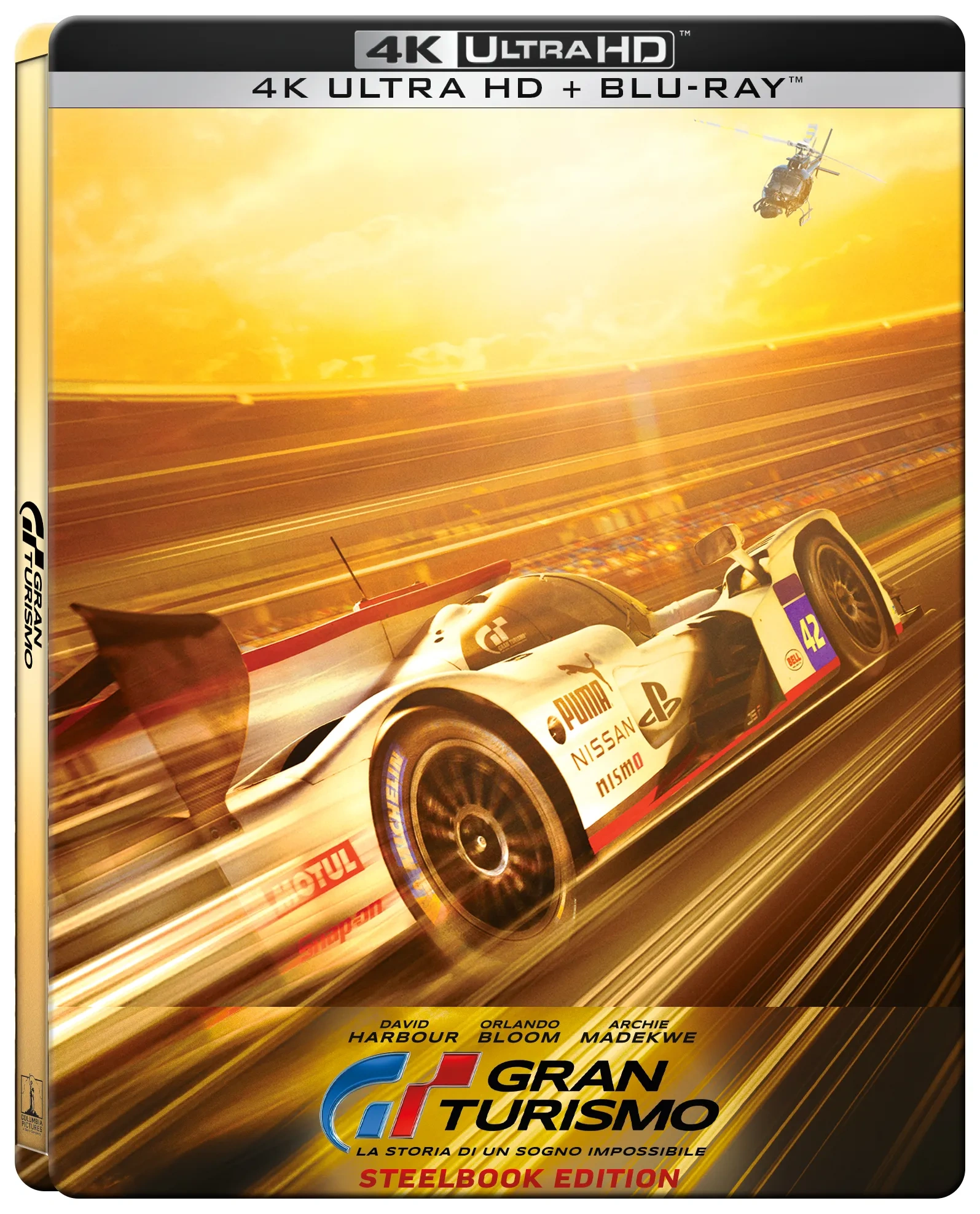 Gran Turismo - La storia di un sogno impossibile (4K Ultra HD + Blu-Ray Disc - SteelBook)