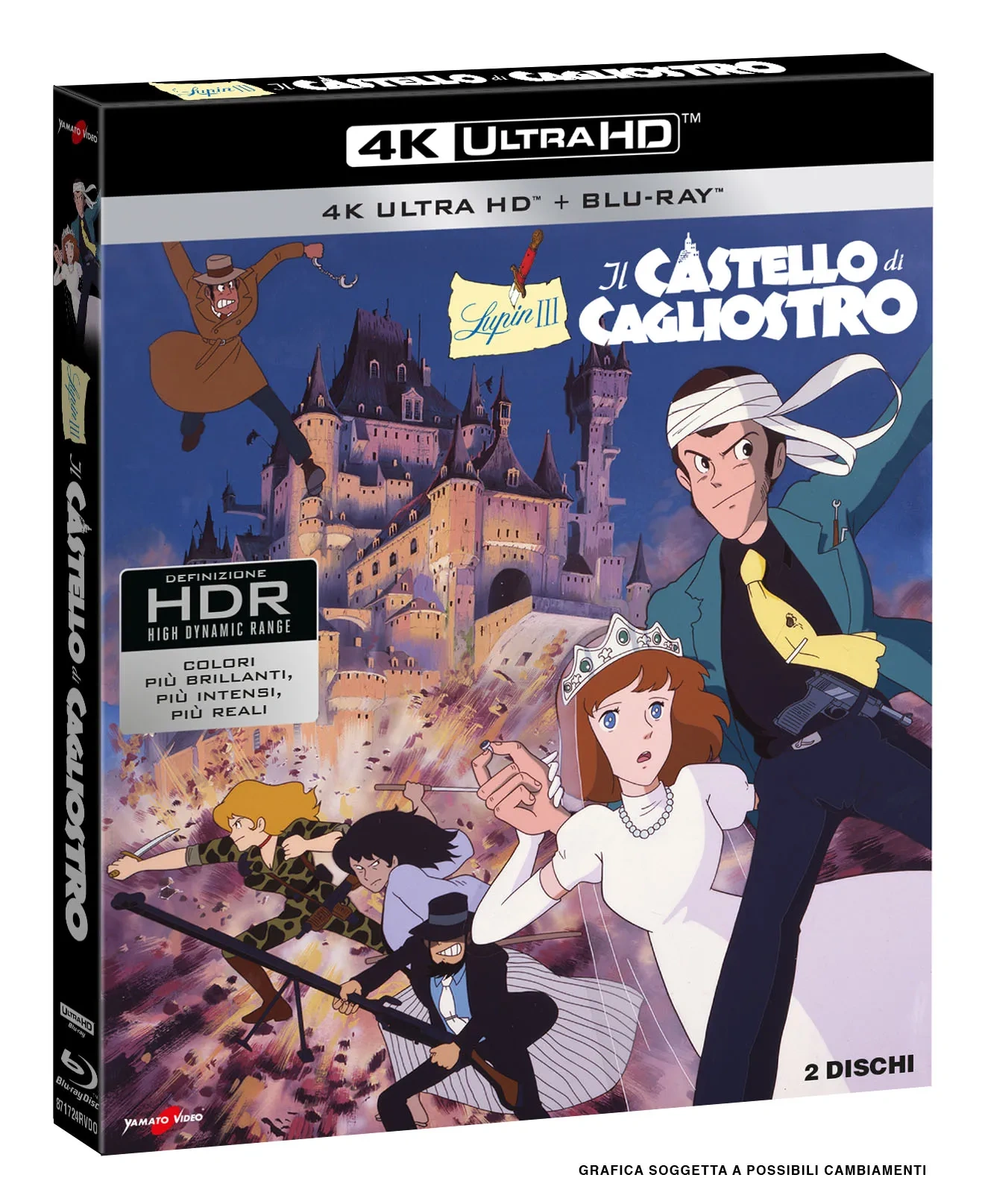 Lupin III - Il Castello Di Cagliostro (4K Ultra HD + Blu-Ray Disc + Booklet)