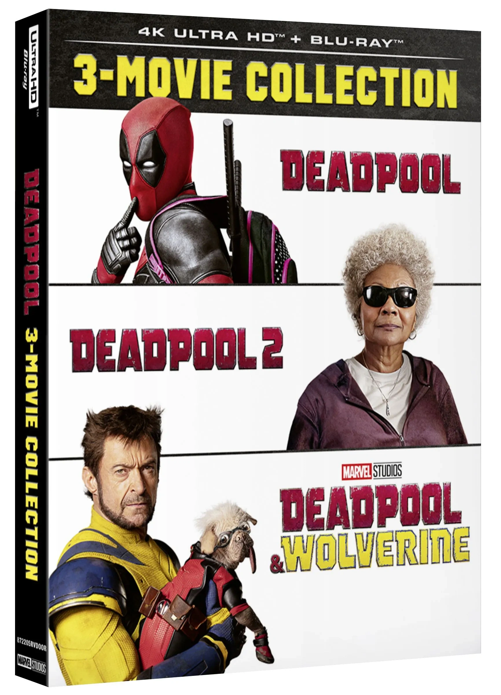 Deadpool 3-Movie Collection (3 4K Ultra HD + 3 Blu-Ray Disc)