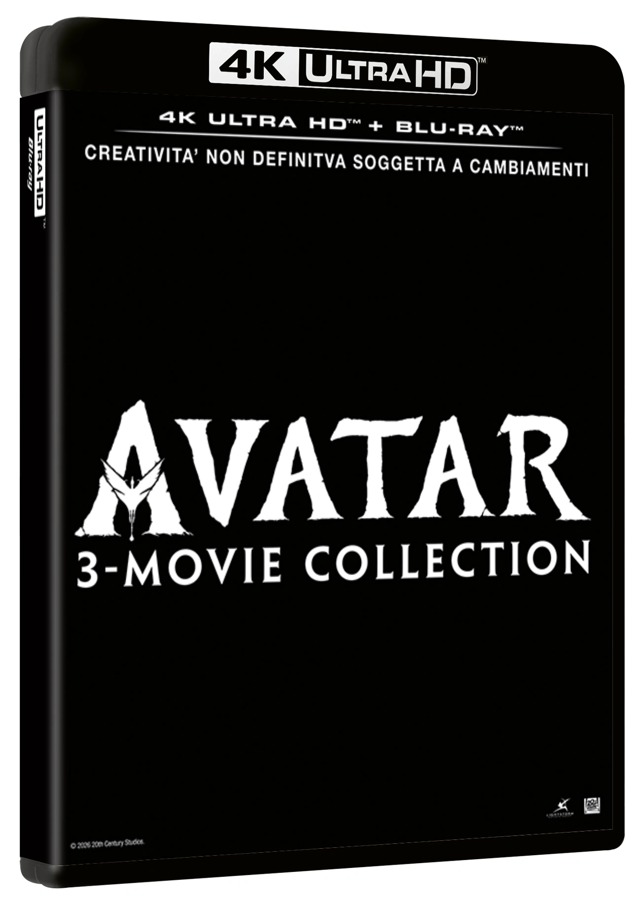 Avatar - 3 Movie Collection (3 4K Ultra HD + 3 Blu-Ray Disc)