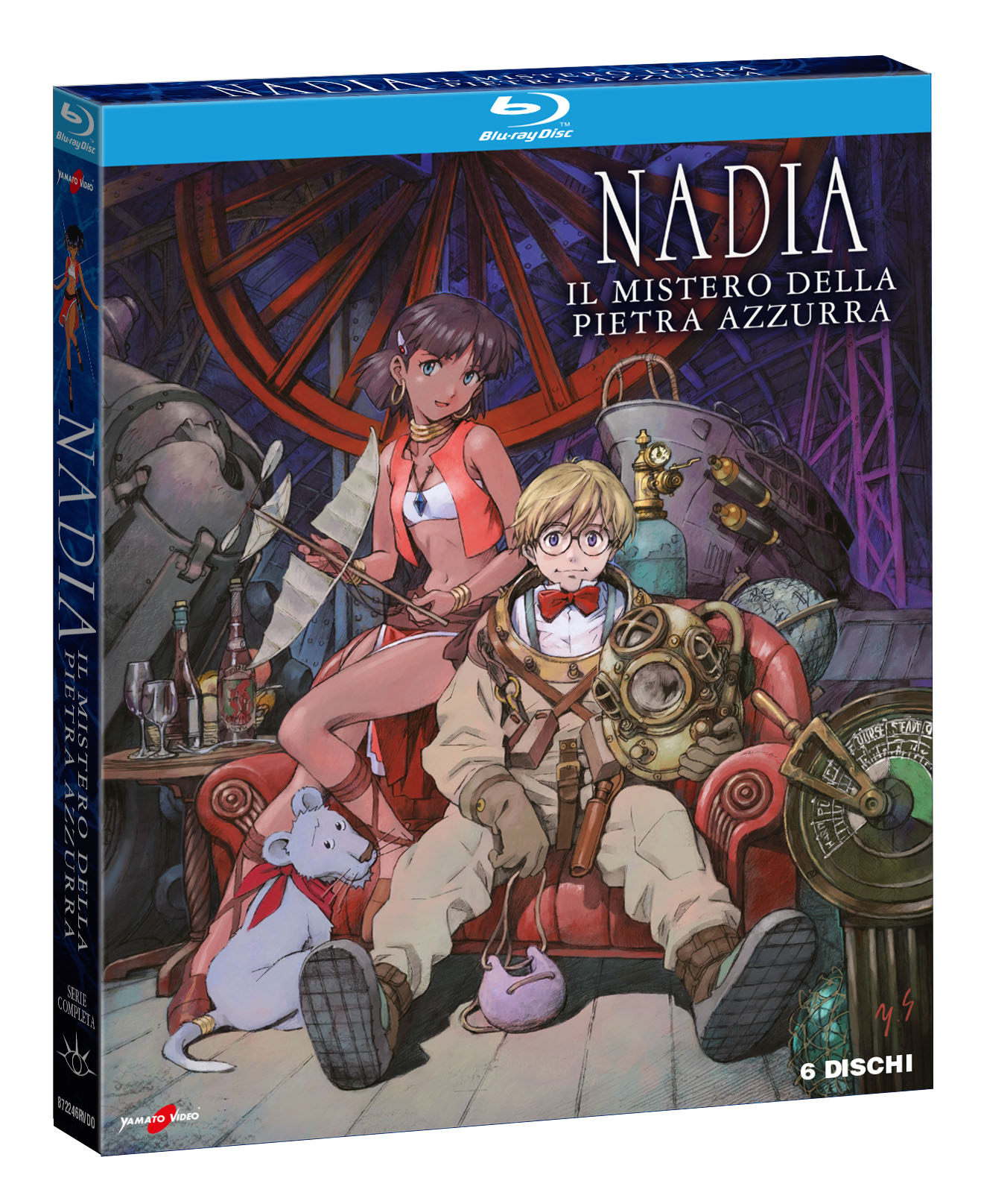 Nadia - Il mistero della pietra azzurra (6 Blu-Ray Disc + Booklet)