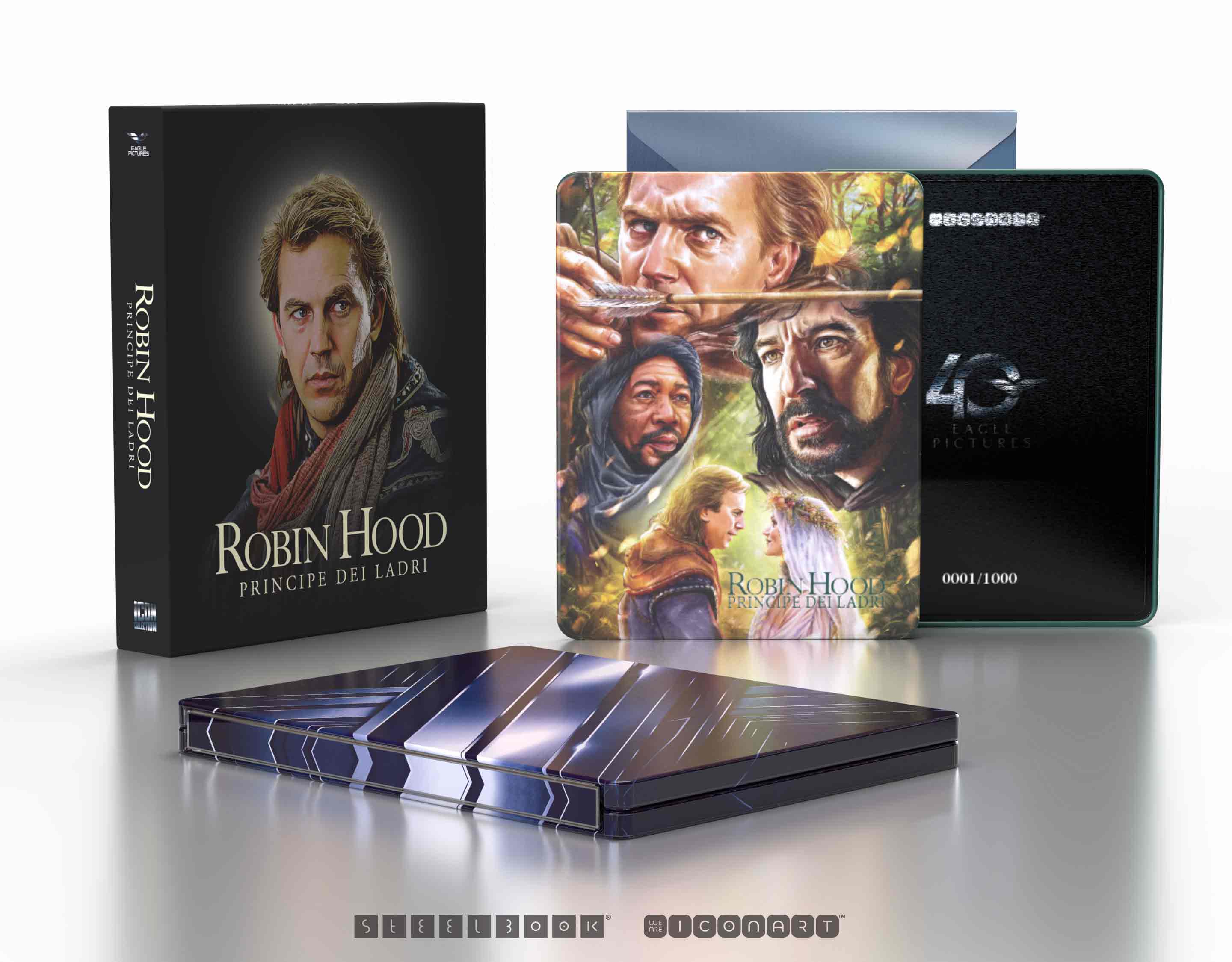 Robin Hood - Principe dei ladri (4K Ultra HD + Blu-Ray Disc - SteelBook)