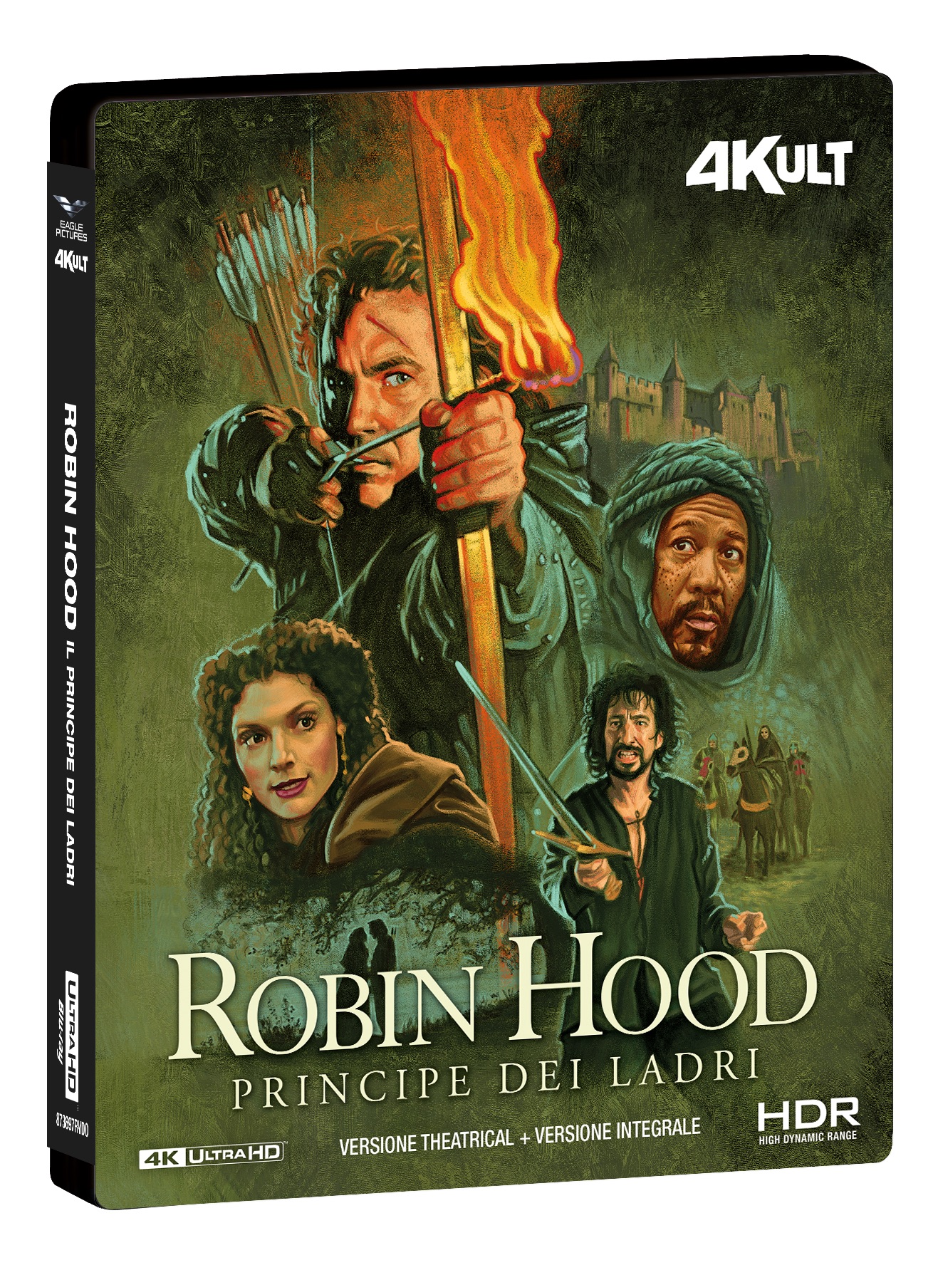 Robin Hood - Principe dei ladri (4K Ultra HD + Blu-Ray Disc + Card)