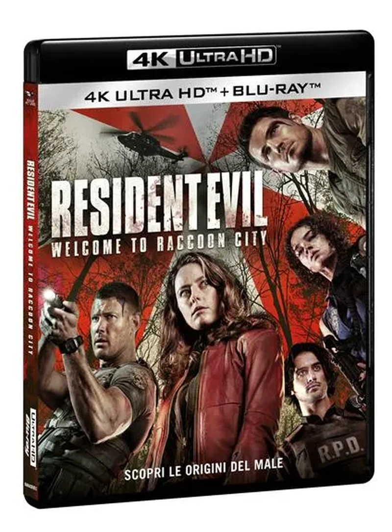 Resident Evil - Welcome to Raccoon City (4K Ultra HD + Blu-Ray Disc)