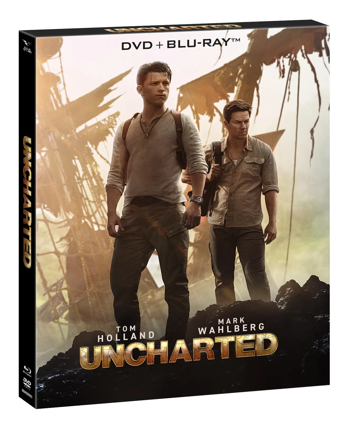 Uncharted - Combo (Blu-Ray Disc +  DVD + Porta documenti + Segnalibro)