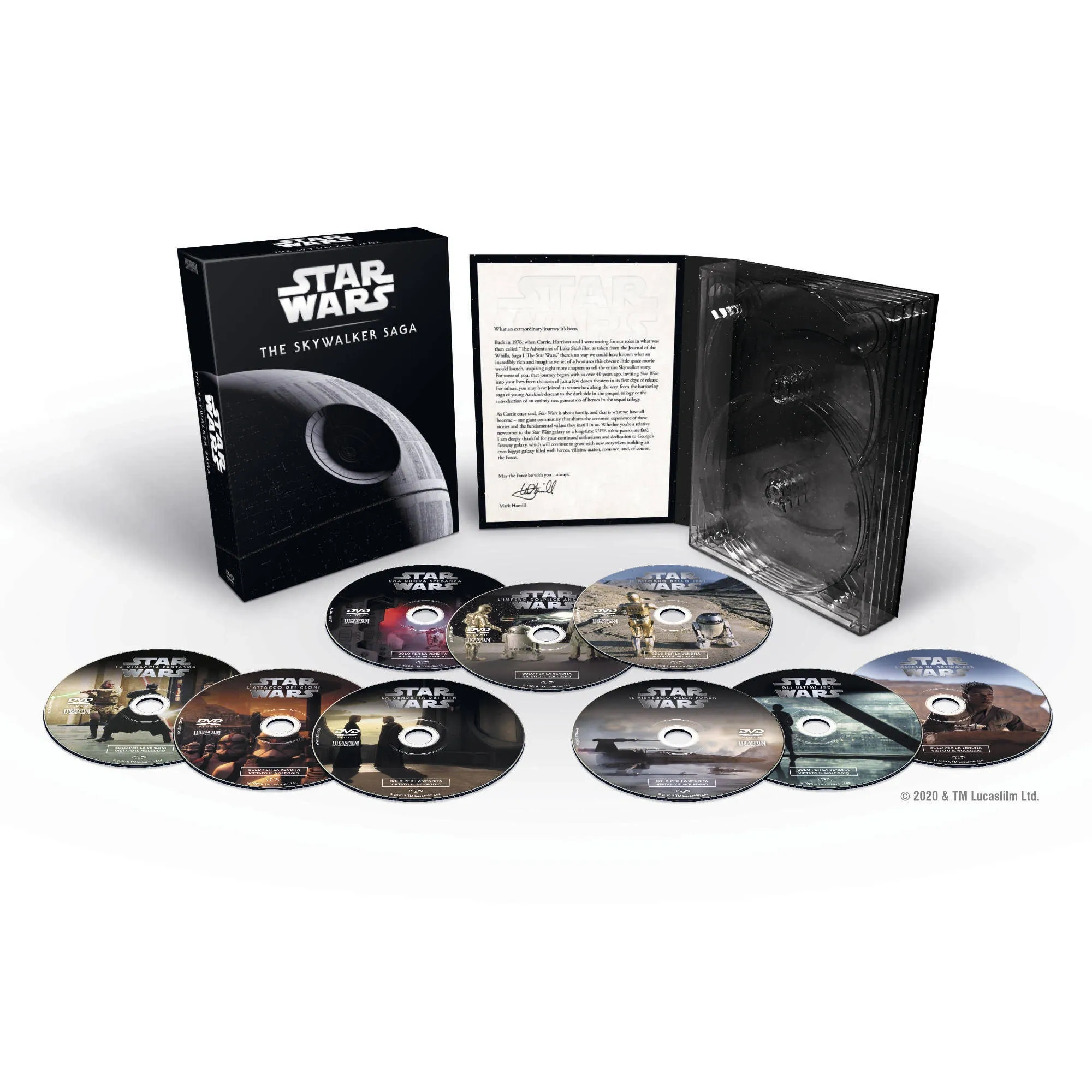 Star Wars - The Skywalker Saga - Collezione 9 Film (9 DVD)
