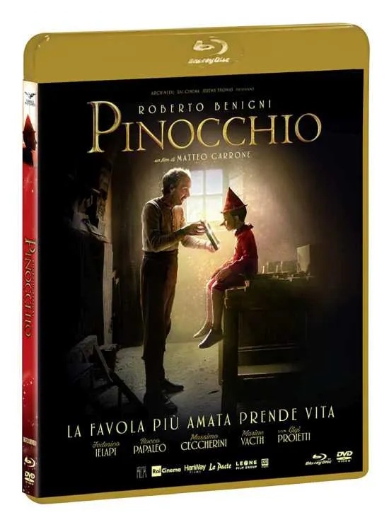 Pinocchio (2019) - Combo Pack (Blu-Ray Disc + DVD)