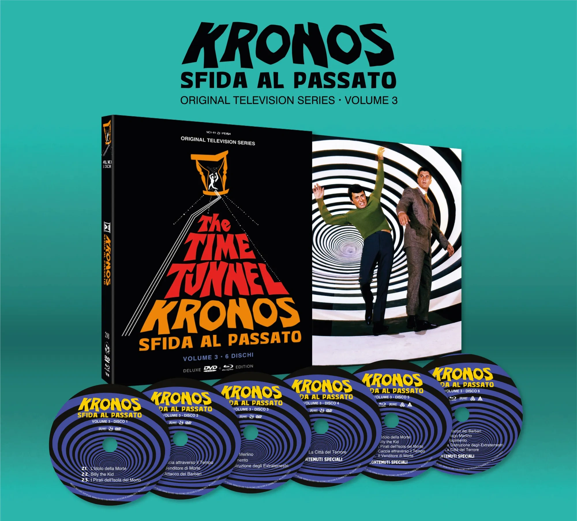 Kronos - Sfida al passato #03 - Deluxe Edition  (4 DVD + 2 Blu-Ray Disc*)