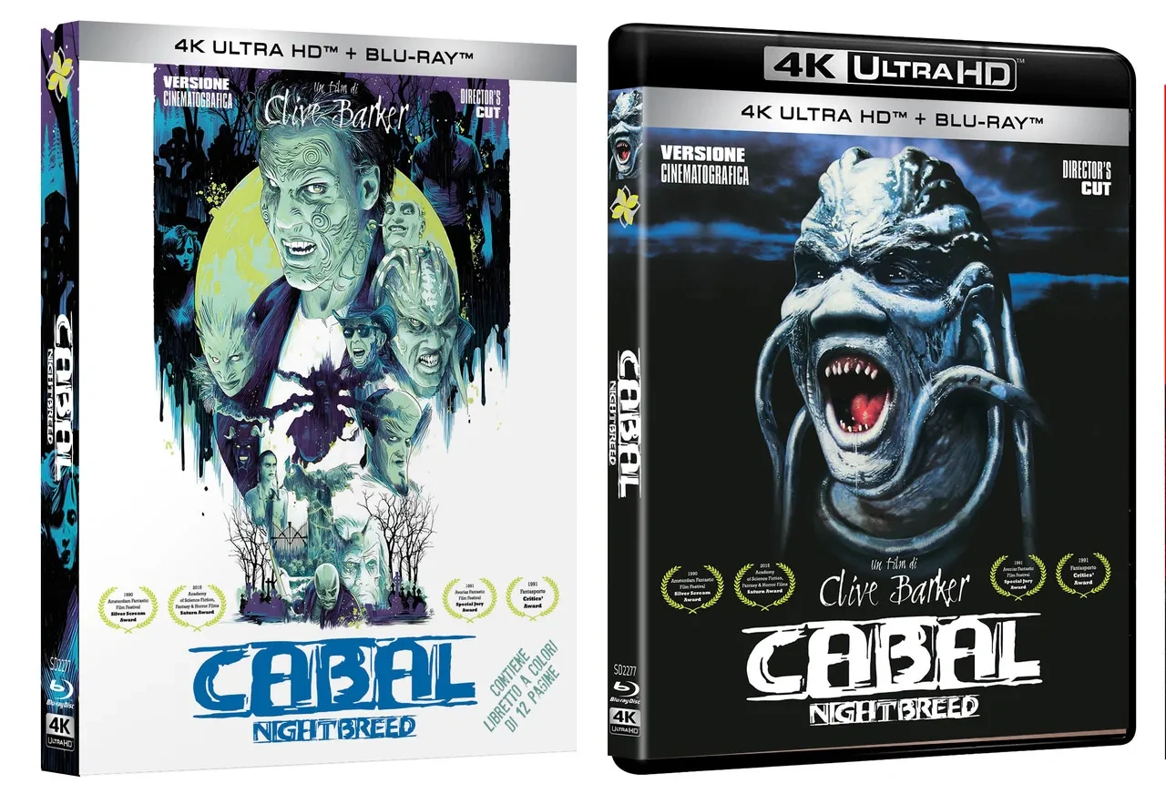 Cabal (4K Ultra HD + Blu-Ray Disc + DVD Bonus + Booklet)