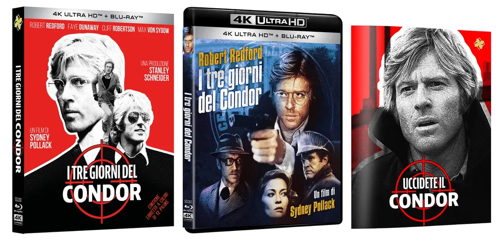 I tre giorni del condor (4K Ultra HD + Blu-Ray Disc + Booklet + Card)