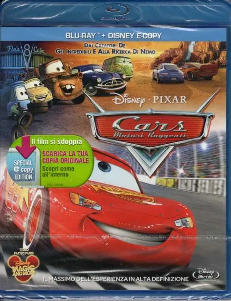 Cars - Motori ruggenti (Blu-Ray Disc + E-Copy) (Pixar)
