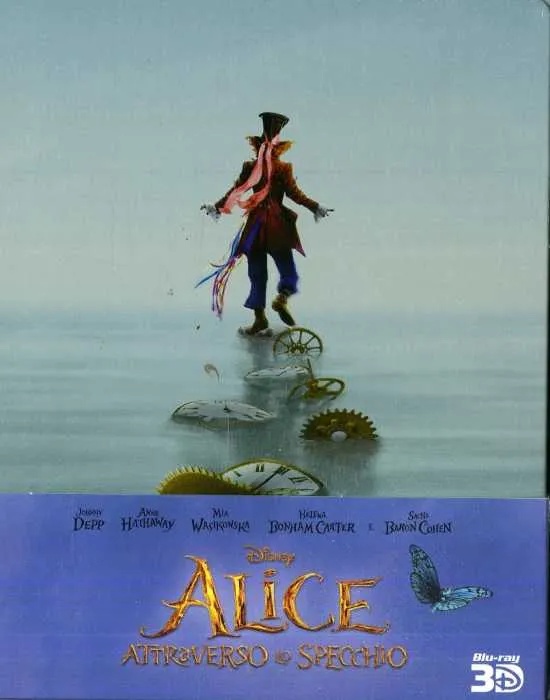 Alice attraverso lo specchio (Blu-Ray 3D + Blu-Ray Disc - Steelbook)