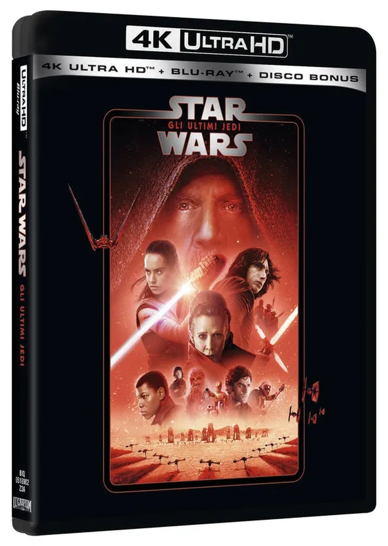 Star Wars Episodio VIII - Gli ultimi Jedi (4K Ultra HD + Blu-Ray Disc + Bonus Disc)