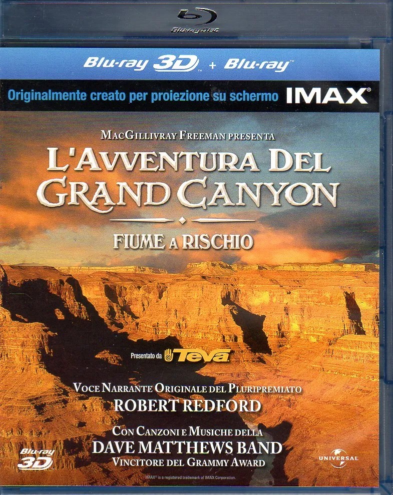 L'avventura del Grand Canyon - Fiume a rischio (Blu-Ray 3D/2D)