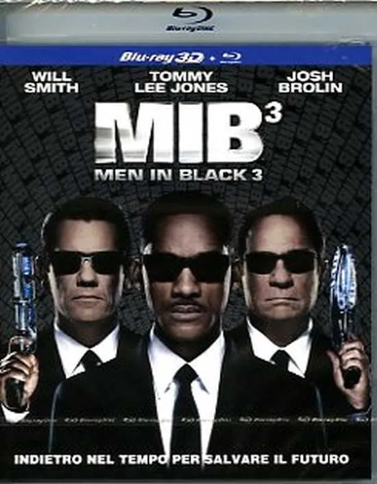 MIB 3 - Men in Black 3 in 3D (Blu-Ray 3D + Blu-Ray Disc)