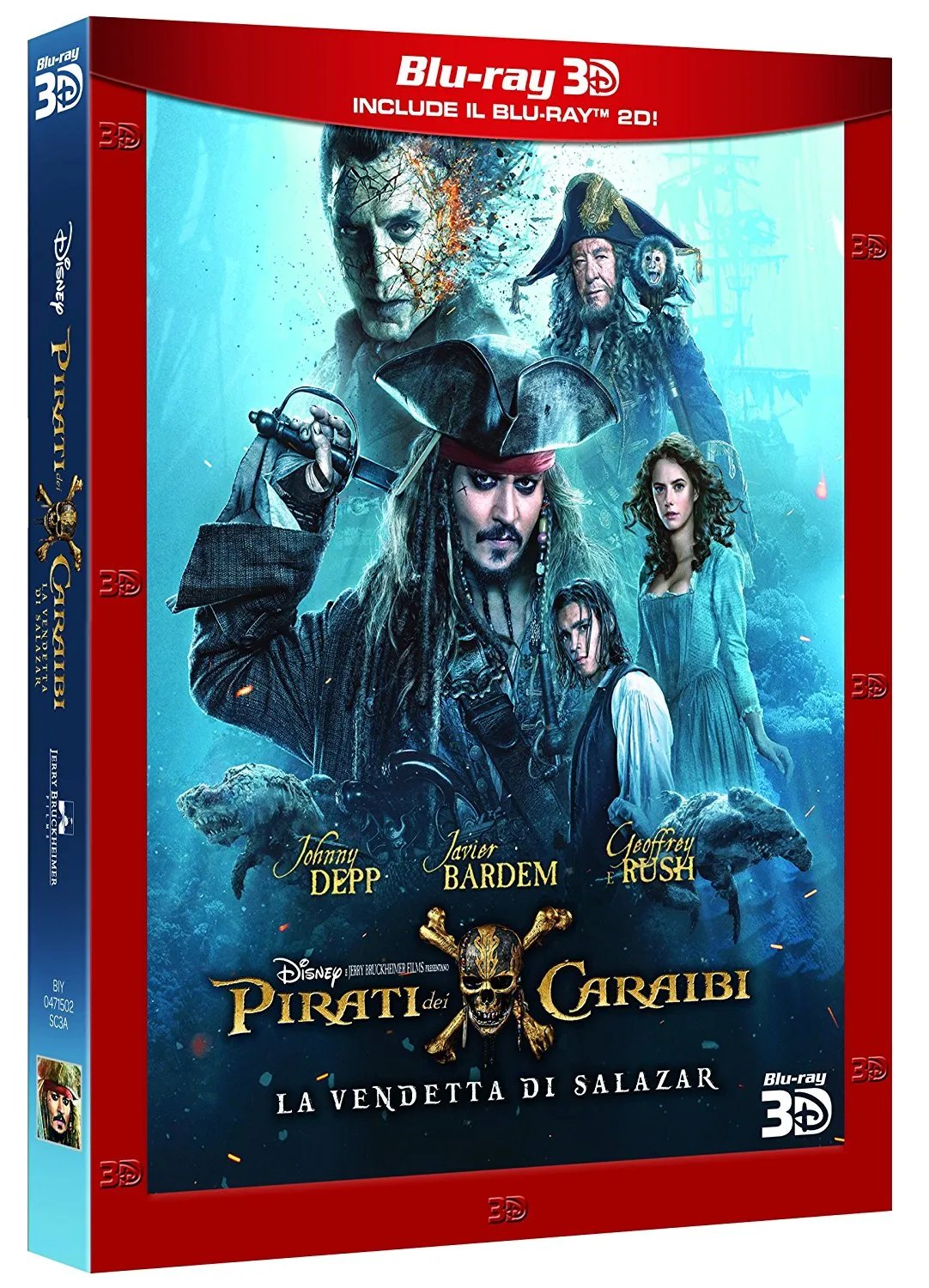 Pirati dei Caraibi - La vendetta di Salazar (Blu-Ray 3D + Blu-Ray Disc)