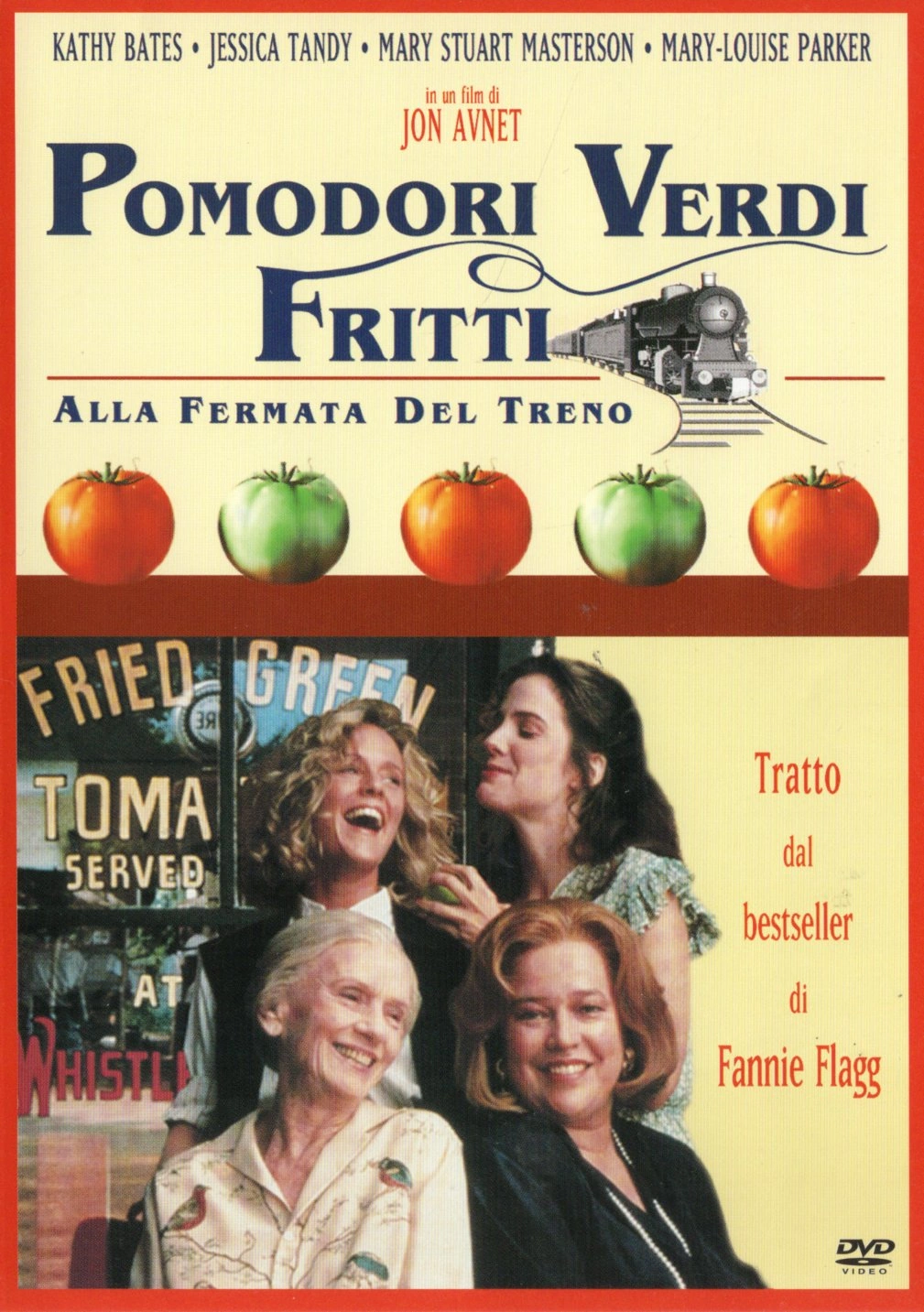 Pomodori verdi fritti alla fermata del treno