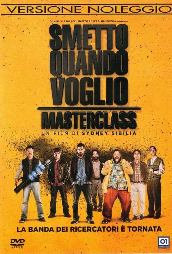 Smetto quando voglio
- Masterclass