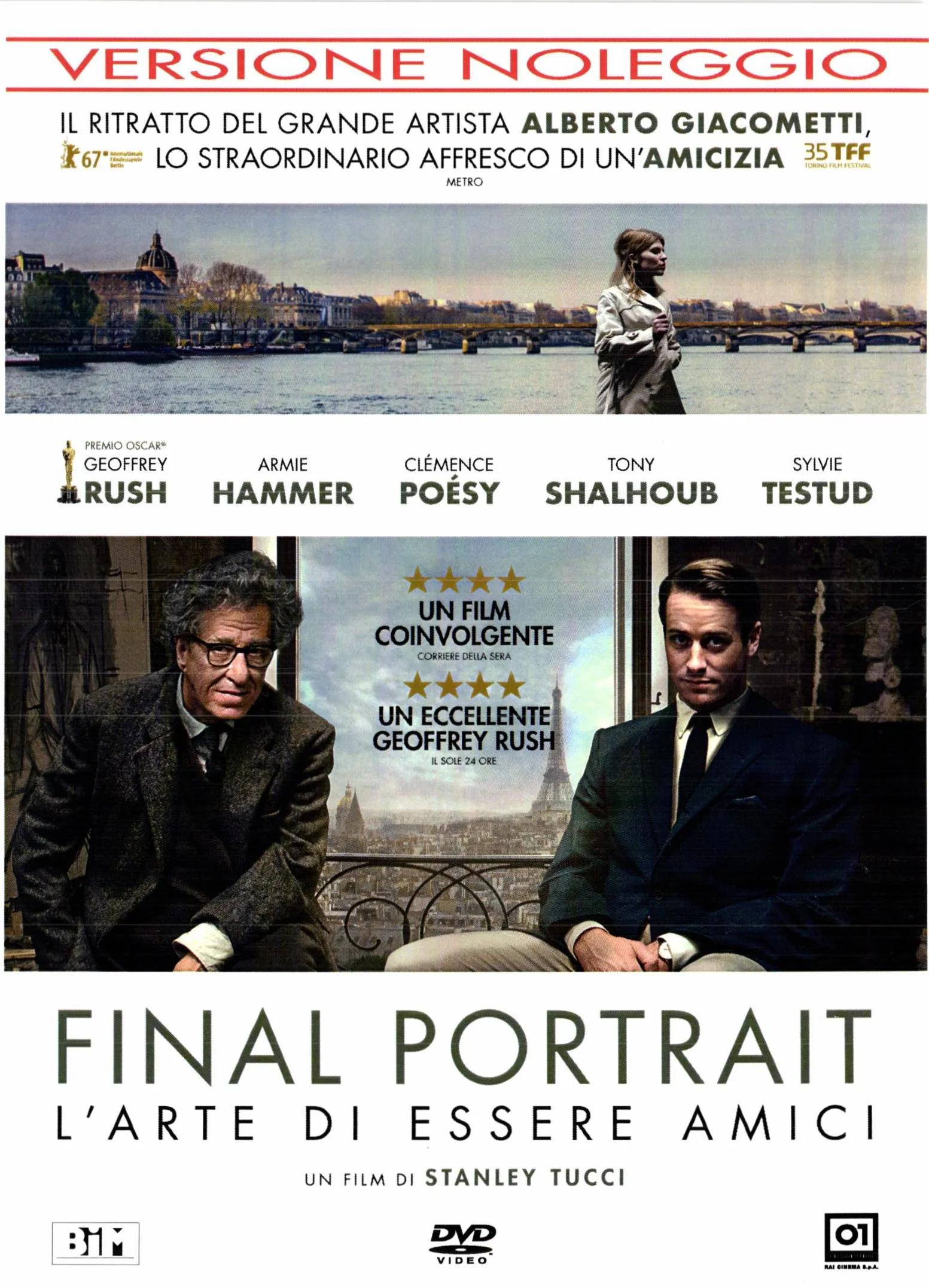 Final Portrait - L'arte di essere amici
